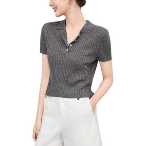 Wlzd Womens Linen-Blend T-Shirt